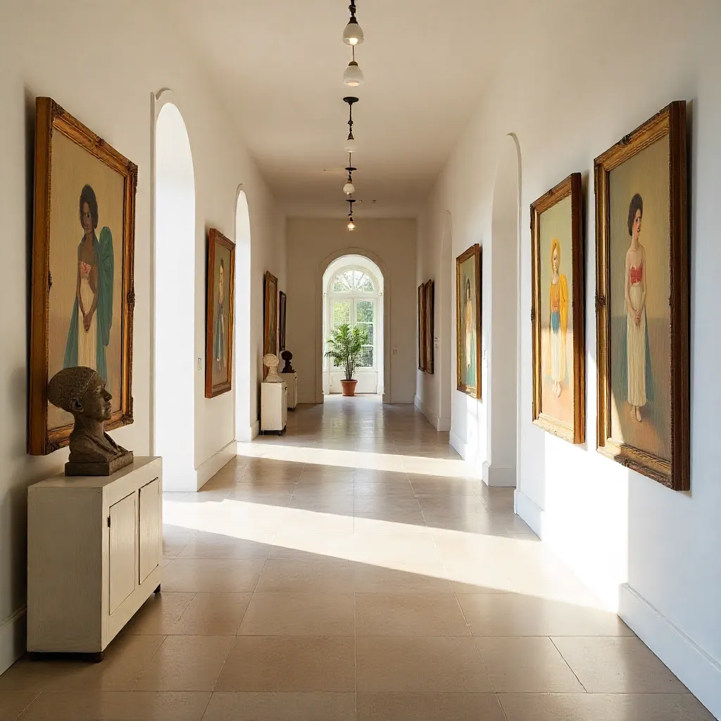 Gallery lighting design